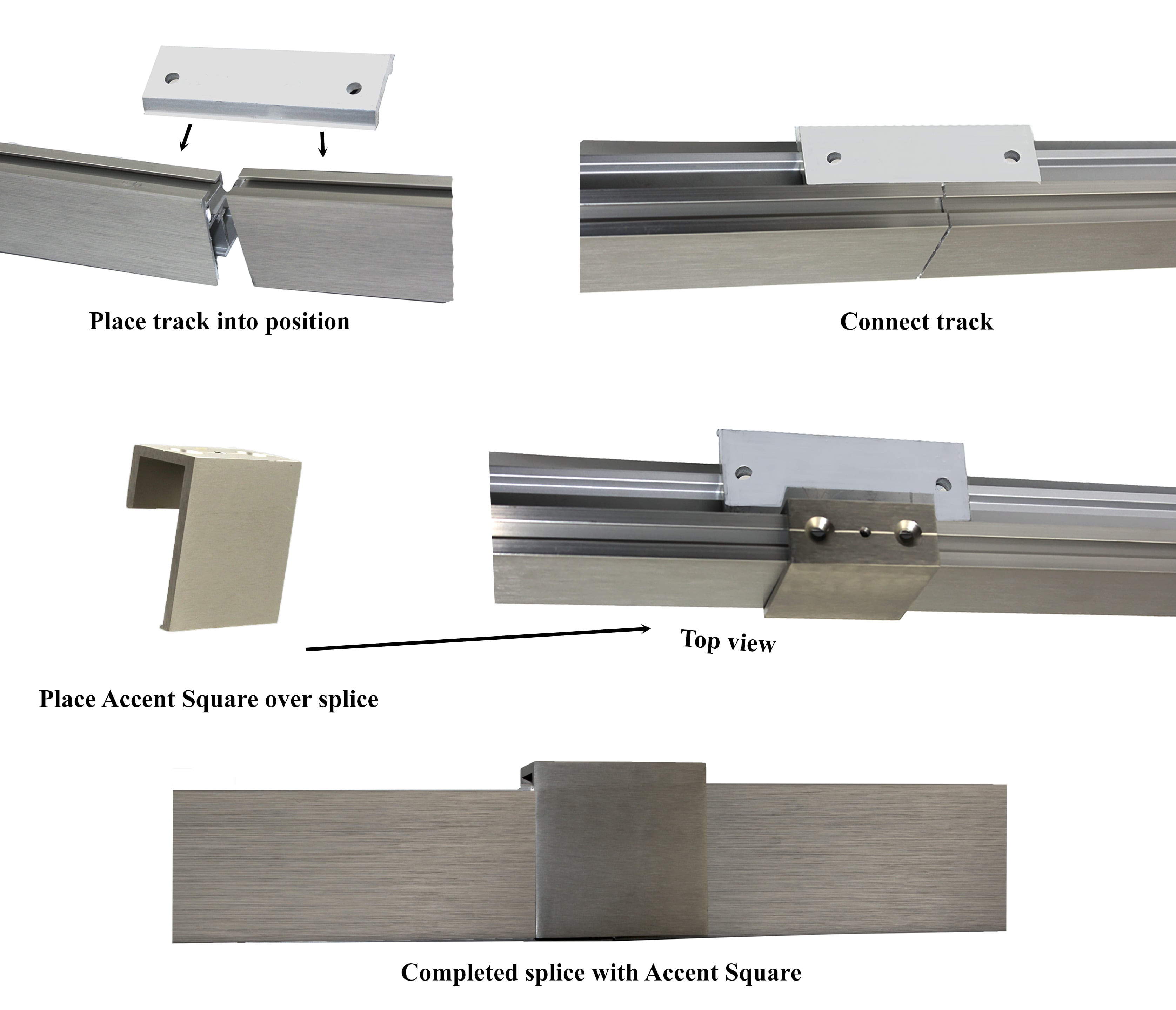 Traverse Rod Splice Diagram