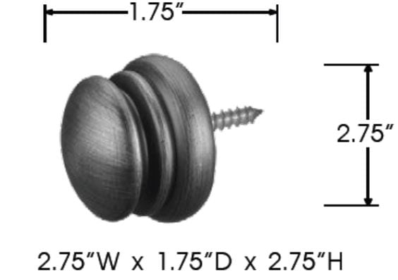 Sizing for Finial Gramercy