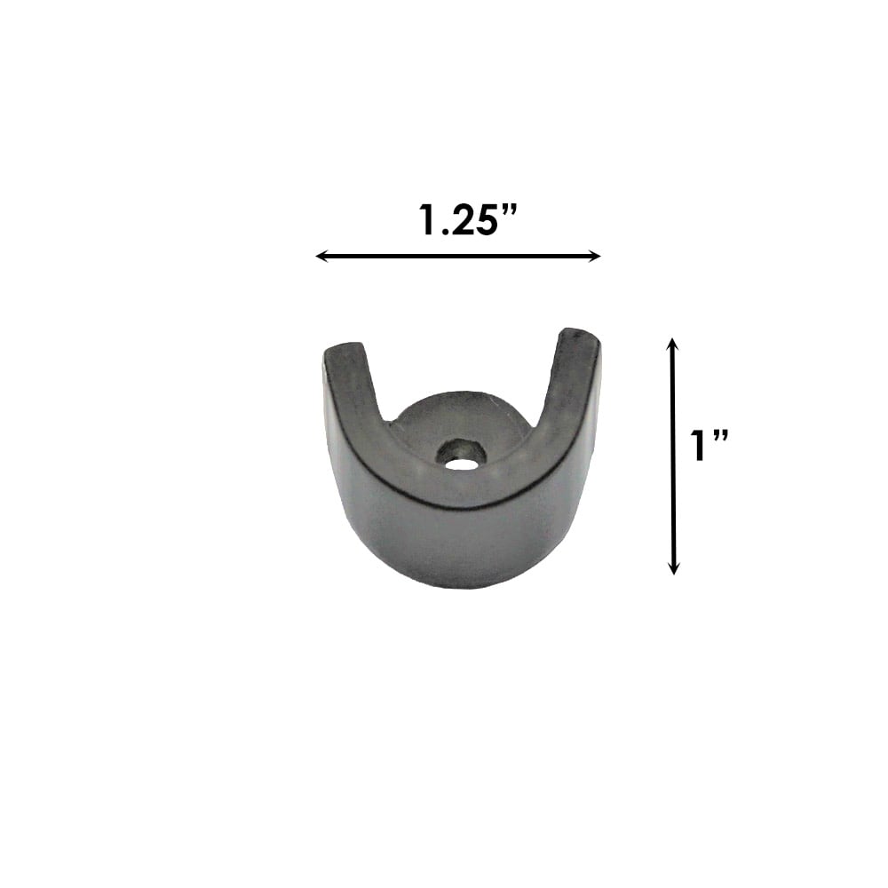 Sizing for French Rod Inside Mount Bracket 