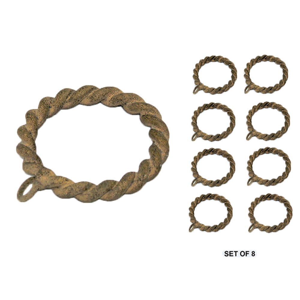 Metal Braided Rings 