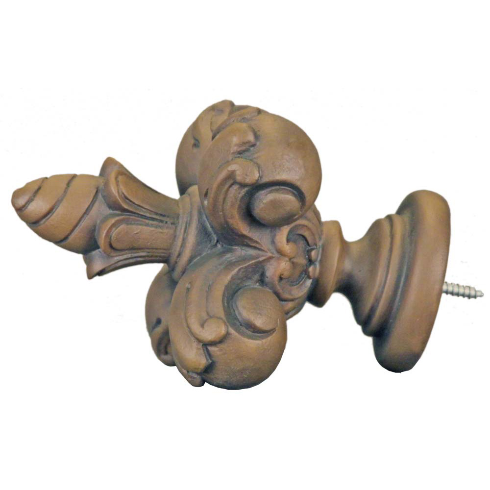 Fleur De Lis Finial