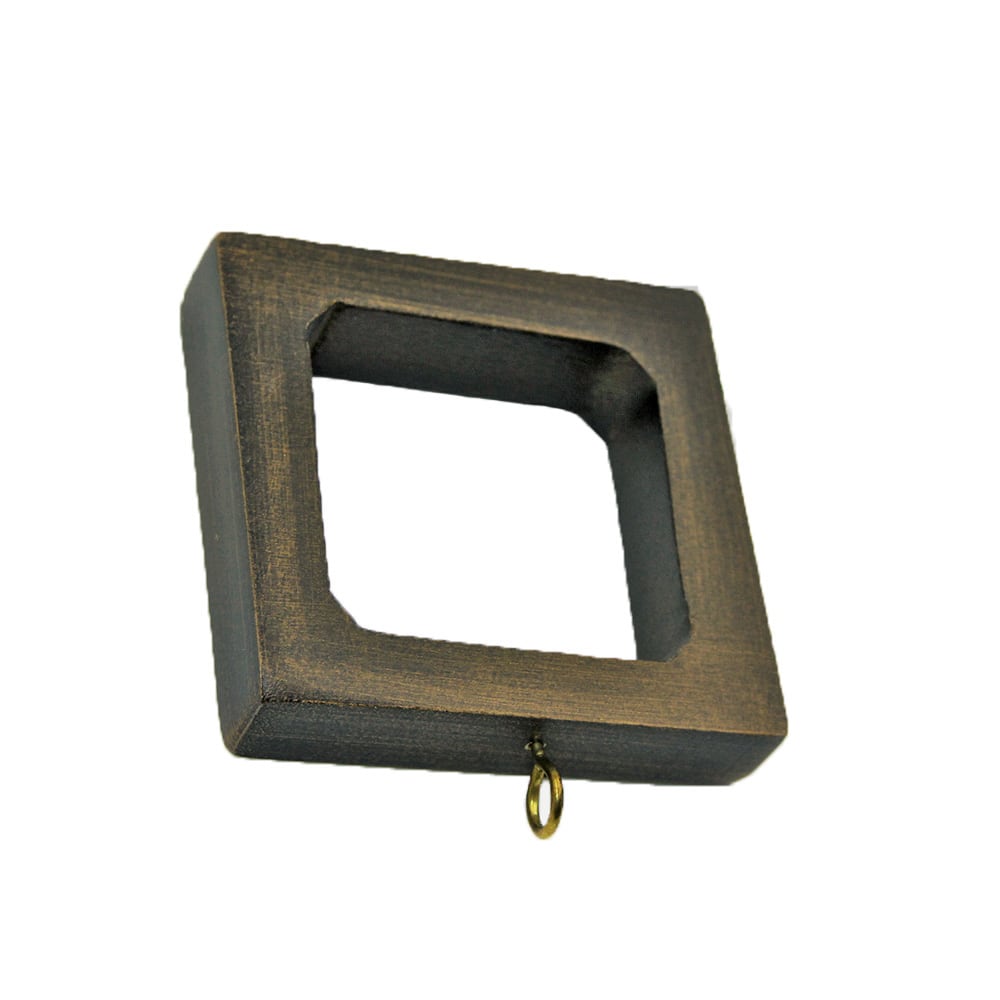 Quad Drapery Rings: Set-7 - Urban Bronze