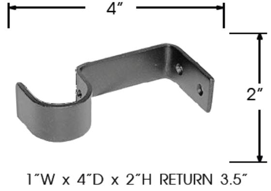 Sizing for Standard Bracket