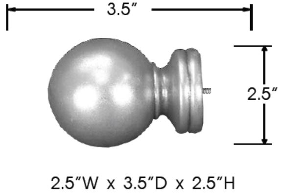 Sizing for Round Balustrade Design