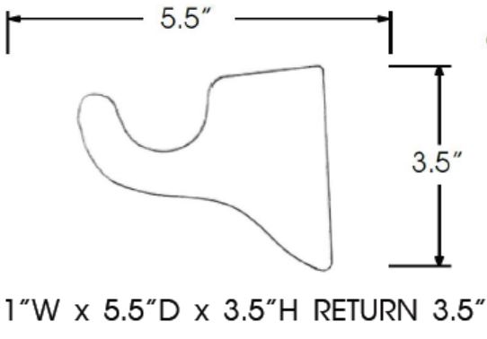 Sizing for Fleur-de-lis