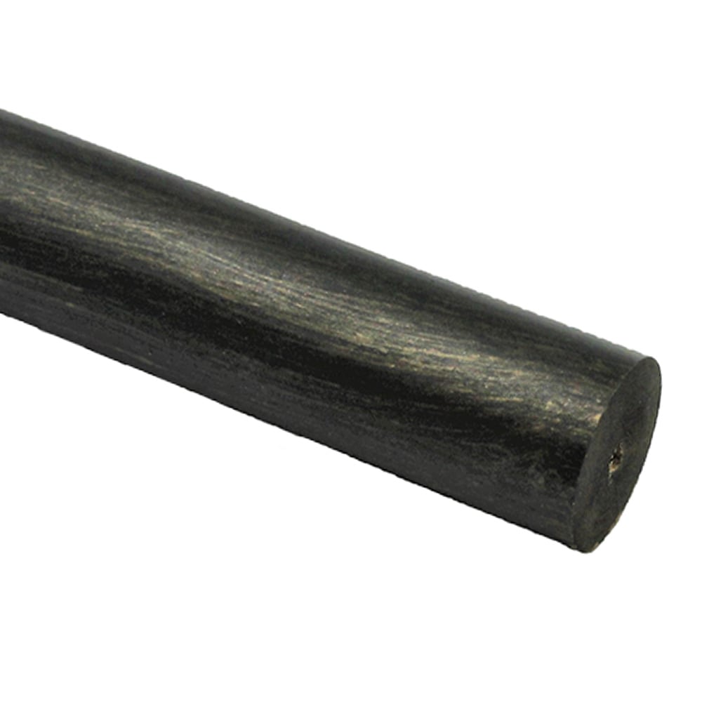 1-3/8"smooth Rod: 6 Ft - Bronze / Black
