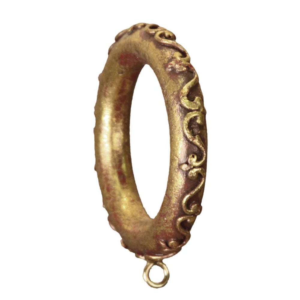 Rings: Fleur Design. Set-7 - Gilded Gold