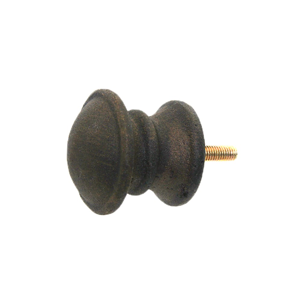 End Cap With Collar Finial