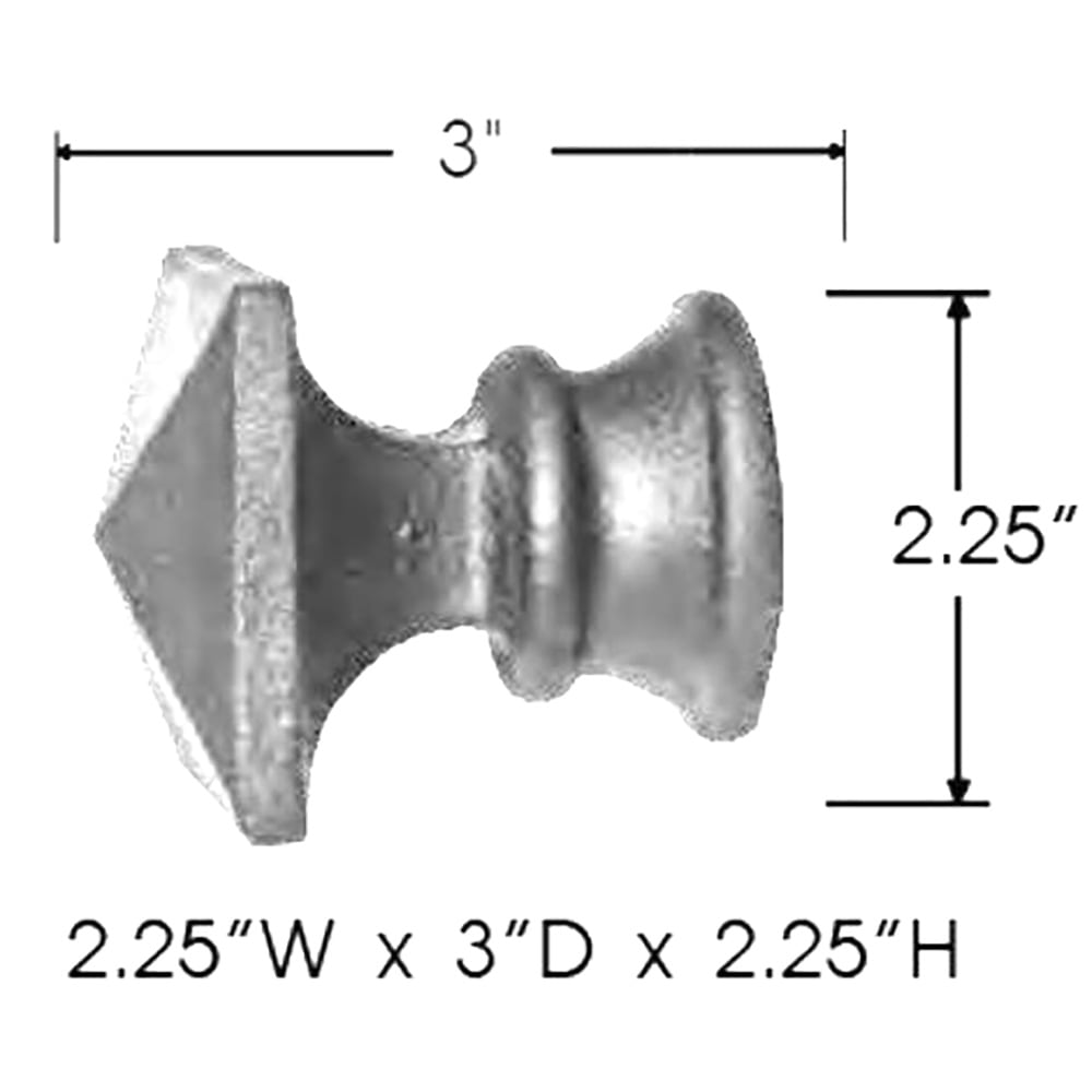 Sizing for Pyramid Design With Collar