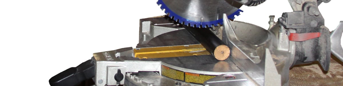 Cutting Wood Drapery Rods