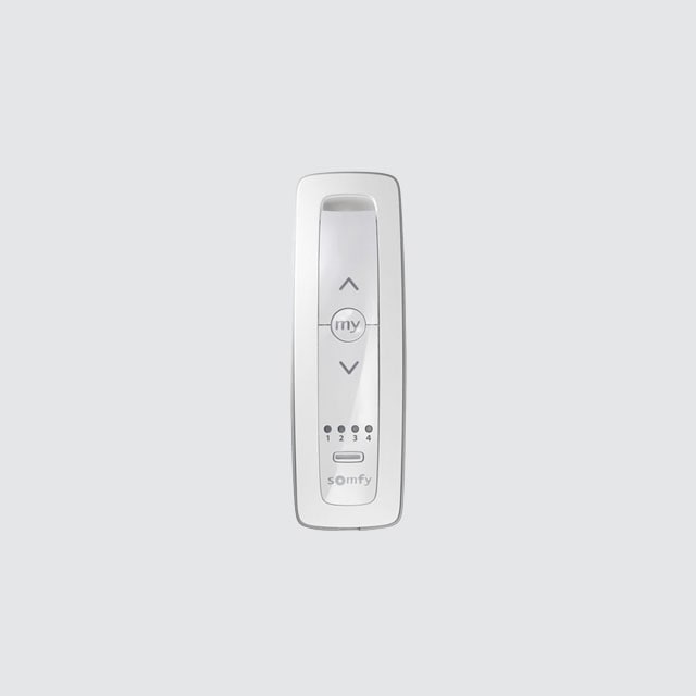 Roller shade motorized remote control