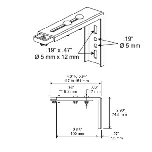 Wall Mount Diagram